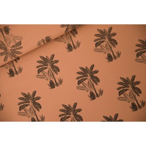 Sweat french terry SYAS Palm Trees -  Brun Pecan