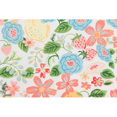 Popeline Orchard from Vintage 74  By Monaluna Fabrics