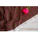 popeline sweet floral cerise  AGF - Open Heart par Maureen Cracknell