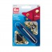 Bouton pression sans couture Anorak, 12mm, doré  390332