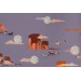 Popeline Bio MOONLIT MUSTANGS from ARID WILDERNESS BY LOUISE CUNNINGHAM - Cloud9