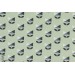 rayon  Organic Déco Flower Green -by  ELIZABETH OLWEN pour Cloud9