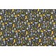 Popeline Gardening Cats in Navy Dear Stella
