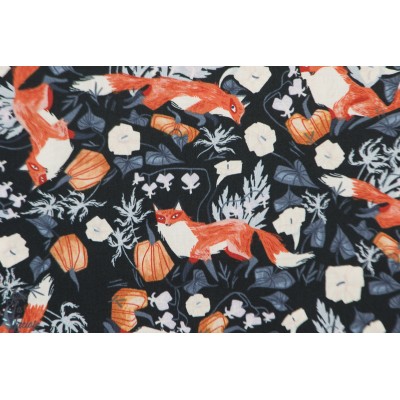 Popeline FOXY SRR1815 Graphite Dear Stella