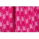 tissu coton jersey BIO  chat géométrique Katzentritt rose/fushia fille lillestoff