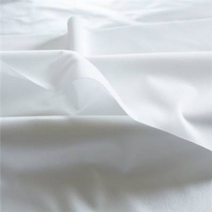Tissu Pul Polyester + Membrane Polyurethane Blanc