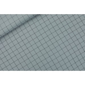 Sweat french terry SYAS Thin Grid - S - Gris Monument - R