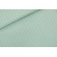 Thin Grid - S - Toile de Coton Gabardine - Aqua Havre Clair - R - SYAS