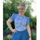 Jersey  Bio Magic garden Blue Fossan Design