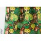 Popeline Twilit Forest Vert from Amour Vert by Monaluna Fabrics