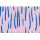 Jersey Bio Lillies Waves rose bleu graphique mode femme lillemo