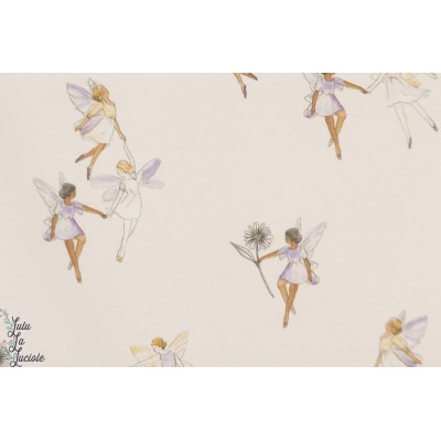jersey Fairies Lilac Family Fabrics