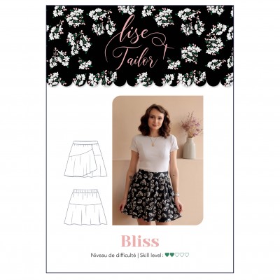 Patron de couture  - jupe Bliss-  Lise Tailor
