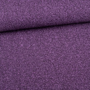 Caban Bouclé Purple