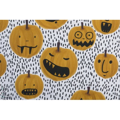 Jersey bio Pumpkin Lillestoff halloween citrouille potiron rigolo