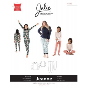 JEANNE - Pyjama deux pièces en tricot