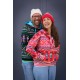 Summersweat  Bio ALB  - Ugly Christmas Sweater - (NUT) CRACKERS -   Hamburger Liebe Rouge