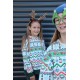 Summersweat  Bio ALB  - Ugly Christmas Sweater - WHITE CHRISTMAS  -   Hamburger Liebe Blanc