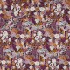 Viscose Rayon - Flower Wealth - M - Violet Nocturne - R