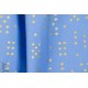 Tissu coton Popeline Follow Suit bleu métalique wonderland Cotton and Steel