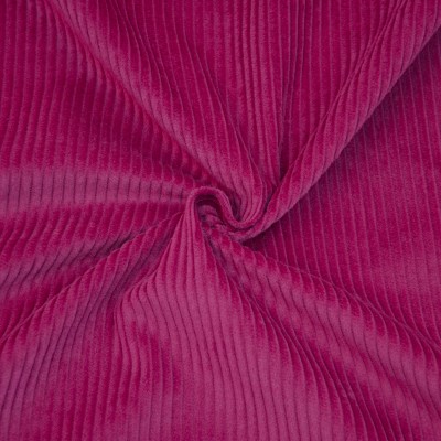 Velours à grosse cote Hilco fushia