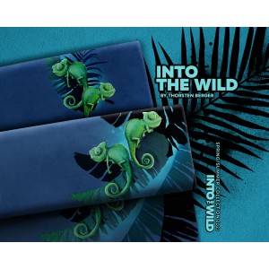 Panneau Jersey Into the Wild  '“Jungle Chamäleon”''by thorsten berger