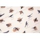 Sweat french terry  SYAS Ornithology - L - - Légèrement Beige - R