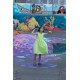 Seersucker Fluo Checks Le LOUP ART - JARDIN PASTEL