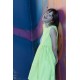 Seersucker Fluo Checks Le LOUP ART - JARDIN PASTEL