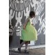 Seersucker Fluo Checks Le LOUP ART - JARDIN PASTEL