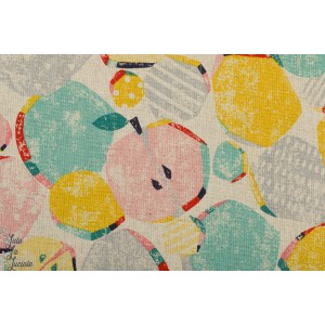 Coton lin Colorful Pears or Apple K