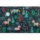 Popeline Michael Miller My unicorn Loves par louise Nisbet