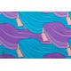 Jersey bio rainbowhair turquoise Lilas Vintage in my heart