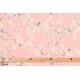 tissu coton Jersey AGF fleur de cerisier /rose art gallery fabric