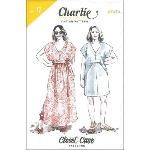 Patron Charlie Caftan by CLoset Case Pattern Pochette Anglais