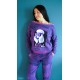 French Terry Kombi Pawerful Lilas  Thorsten Berger