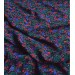 Tissu viscose - Jungle de fleurs Dark - Cousette