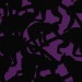 Jersey Allover Monkey Shapes  Thorsten Berger Violet