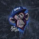 Panneau Jersey Urban Monkey  by thorsten berger bleu