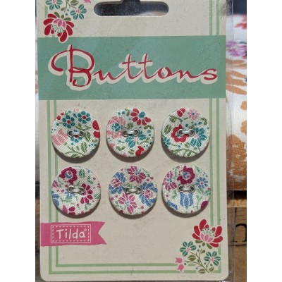 Bouton Tilda 20mm cottage