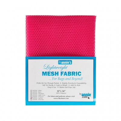 Mesh fushia coupon 45cm *137cm