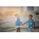 Sweat french terry  SYAS Bananas - M - French Terry - Bleu Mer du Belize