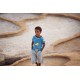 Sweat french terry  SYAS Bananas - M - French Terry - Bleu Mer du Belize