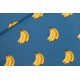 Sweat french terry  SYAS Bananas - M - French Terry - Bleu Mer du Belize