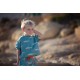 Sweat french terry  SYAS  Sharks - M - French Terry - Turquoise Poussiéreux - R