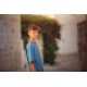 Sweat french Terry uni SYAS  Bleu Côte Pacifique