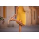 Sweat french Terry uni SYAS  Jaune Millefeuille