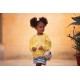Sweat french Terry uni SYAS  Jaune Millefeuille