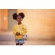 Sweat french Terry uni SYAS  Jaune Millefeuille