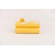 Sweat french Terry uni SYAS  Jaune Millefeuille